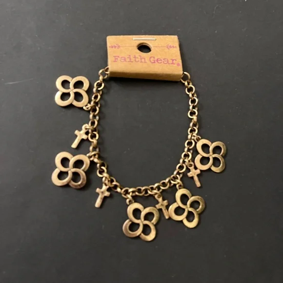 Faith Gear Bracelet NWT - Picture 3 of 8